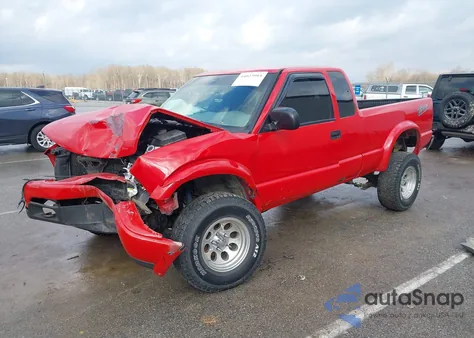 2003 GMC Sonoma Sls z USA, uszkodzony, nr VIN 1GTCT19XX38277786